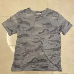 LANVIN en Bleu Tシャツ 48 水色　英字ロゴ