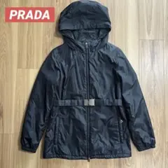 PRADA アウター ダブルジップ フード ジャンパー ブルゾン 中綿入り