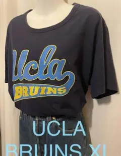 UCLA 半袖TシャツUS古着Tシャツ美品ネイビー２XL ビッグシルエット