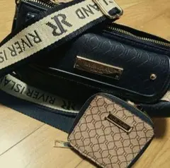 ポーチ付 モノグラム ショルダーバッグ CHARLES＆KEITH ZARA好き