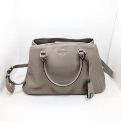 ✨️新品同様!✨️コーチ　スモールマーゴット 2WAY F34607 グレージュ