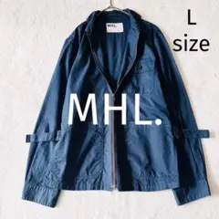 美品✨ エムエイチエル マーガレットハウエル ブルゾン L ベルト調節可 洗える