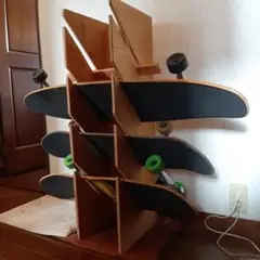 スケートボードラック　ハンドメイド
