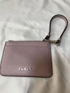 FURLA定期入れ ピンク