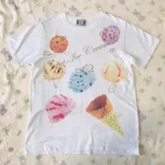 379【S】キューポット アイス 半袖 Tシャツ レア