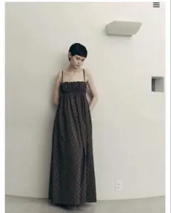 rosarymoonロザリームーン　BustGatheredCami Dress