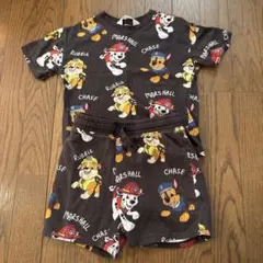 H&M パウパトロール Tシャツとショートパンツセット 120センチ
