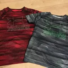 UNDER ARMOUR ストライプ Tシャツ 2枚セット