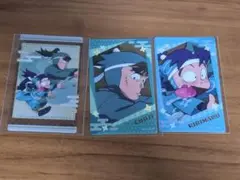 忍たま乱太郎 クリアカード 中在家長次 摂津のきり丸 3点まとめ