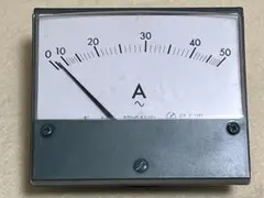 交流電流計 50A 東洋計器 昭和54年製造