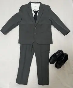 H&Mセットアップ男児5点セット　グレー　セレモニー