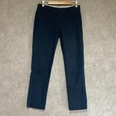 【Gap】ギャップ(0)ストレートパンツ＊スラックス＊伸縮性＊チノパン＊綿パン