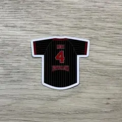 オリックス・バッファローズ　夏の陣　ユニホーム柄ステッカー　森友哉　4