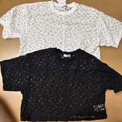 しまむらレースTシャツ　２枚セット
