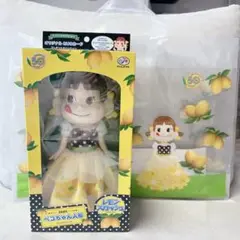 【新品】不二家レモンスカッシュ 発売50周年記念 ペコちゃん人形