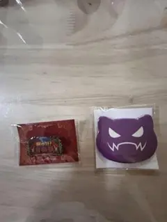 我々だ シャオロン悪魔缶バッジ&我々!だ音楽際 バッジ