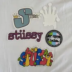 stussy ステューシー　レアロゴステッカー　５枚セット非売品　未使用