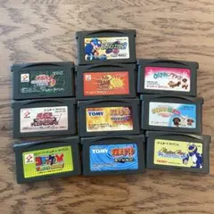 ゲームボーイアドバンス ソフトセット 10本まとめ売り