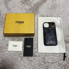 ⭐︎もち⭐︎【新品未使用】極美品！iPhone14 FENDIスマホケース FENDI】フェンディ レザー iPhone14 ケース (FENDI/iPhone