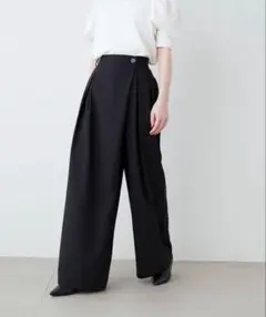 【 ノーク 】ラップワイドパンツ