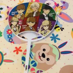 名探偵コナンプラザ　うちわ　非売品　ノベルティ　入手困難