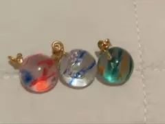 レジン　ハンドメイド　ヨーヨー　キーホルダー　ストラップ　チャーム