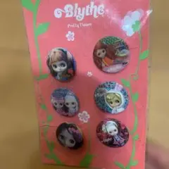 Blythe Pretty Flower ピンバッジ 6個セット　新品