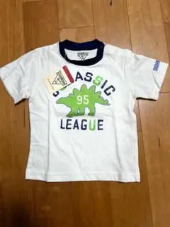 【新品・未使用】OshKosh 恐竜プリント Tシャツ 90サイズ