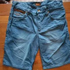 EDWIN デニムショートパンツ 青