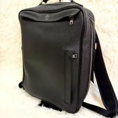 SEEKER シーカー 2wayレザーバックパック リュック ビジネスバッグ 黒