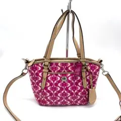 COACH コーチ ᖴ26401 シグネチャー 2way ショルダーバッグ