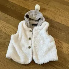 【美品】Bebe　もこもこフード付き　子供服