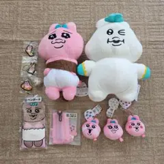 新品、未使用‼️おぱんちゅううさぎ グッズ んぽちゃむ ぬいぐるみ等まとめ売り