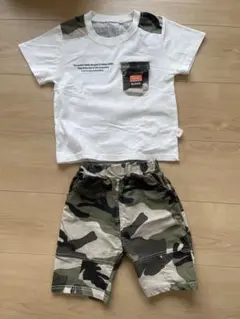 迷彩服 上下セット 男の子 110cm