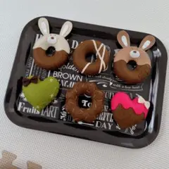 ☆ハンドメイド☆フェルトドーナツ6個セット