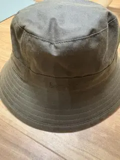Barbour バケットハット オイルドハット　オリーブ色