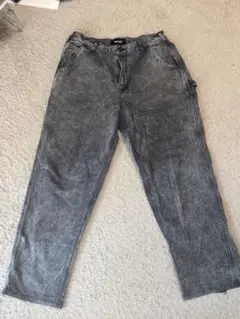 MASSES DUCK PAINTER PANTS ACID ネイビー M