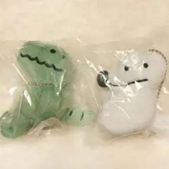ウルフくんぬいぐるみキーホルダー わにくん&ウルフくん