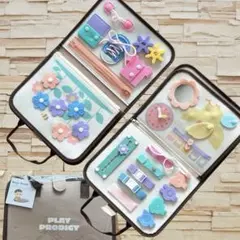 【新品】3COINS ビジーBOOK 知育玩具 ビジーボード ビジーブックピンク
