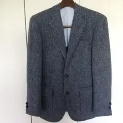 ◼️BONCOURA 手織りツイード テーラードジャケット 36