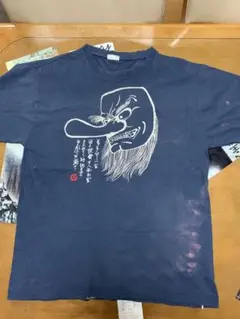 ハンドデザイン Tシャツ　天狗武士道