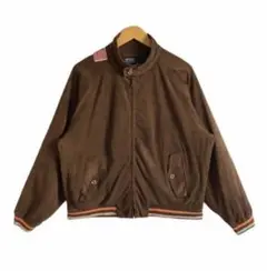 【Polo by Ralph Lauren】 ハリントンジャケット レザー 短丈