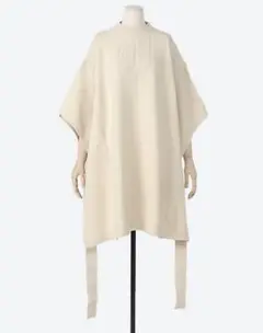 hyke ハイク2021ss ニット ポンチョ SWEATER PONCHO