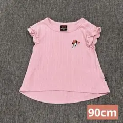 【24時間以内発送】ベビードール 半袖Tシャツ ディズニー ミニー 90cm