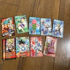 ドラゴンボールカード・まとめて9枚