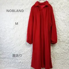 【ヴィンテージ】 ラム、ラビット、アンゴラ混フリース風 長袖ワンピース M