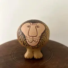 【美品】Lisa Larsonリサ・ラーソン　ライオン　セミミディアム