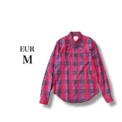 チェック柄シャツ 【EUR M】 ボタンダウン カジュアル