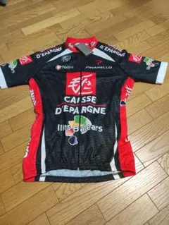 Caisse d'Epargne ウインタージャケット　ケースデパーニュ ケス デパーニュ サイクル冬用ジャージ ロードレーシング