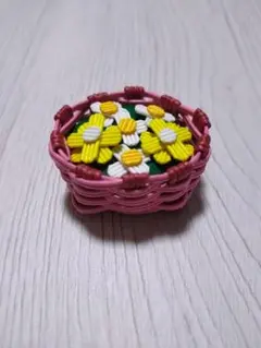 ミニチュア花バスケット